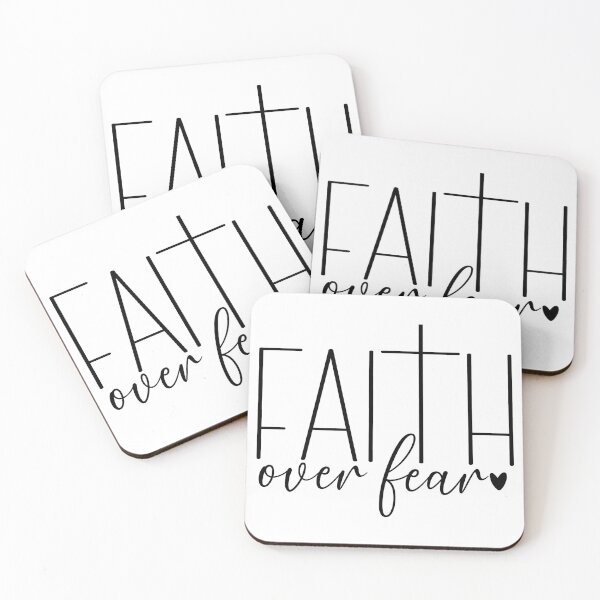 Item preview, Faith over fear designed and sold by Holy Hands Studio.