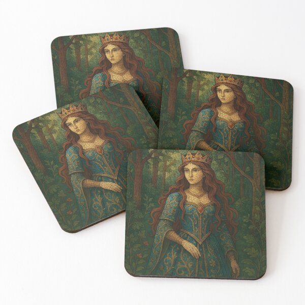 Artikelvorschau, Die verlorene Prinzessin des Waldes, Mosaik. entworfen und verkauft von WirelessChimp.