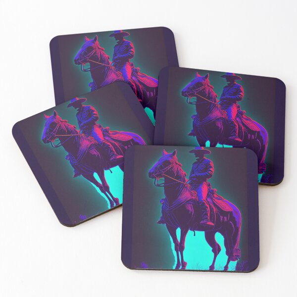 Item preview, Outrider of the Neon Plains designed and sold by ZGigerBarker.