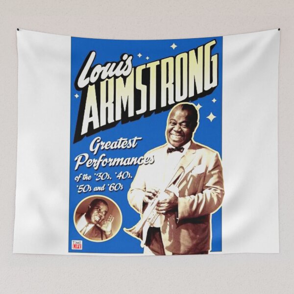 Item preview, Louis Armstrong Classic Jazz Legend designed and sold by Moonthamin.