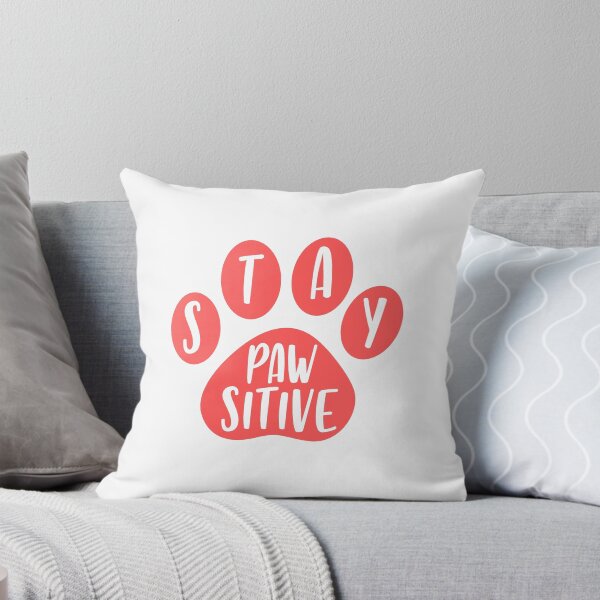 Aperçu de l'œuvre Restez pawsitive créée et vendue par NFGDesigns.