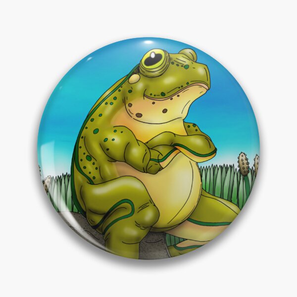 Item preview, The Big Toad in the Lagoon designed and sold by RobBonelliArts.