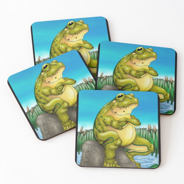 Item preview, The Big Toad in the Lagoon designed and sold by RobBonelliArts.