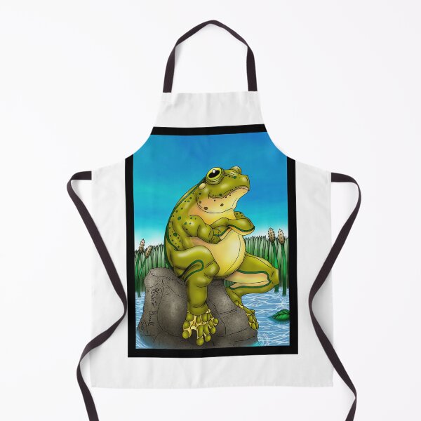Item preview, The Big Toad in the Lagoon designed and sold by RobBonelliArts.