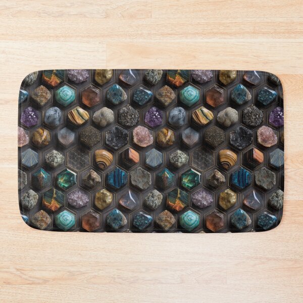 Item preview, gemstone mineral geometric rock collection designed and sold by EarthenEmbers.