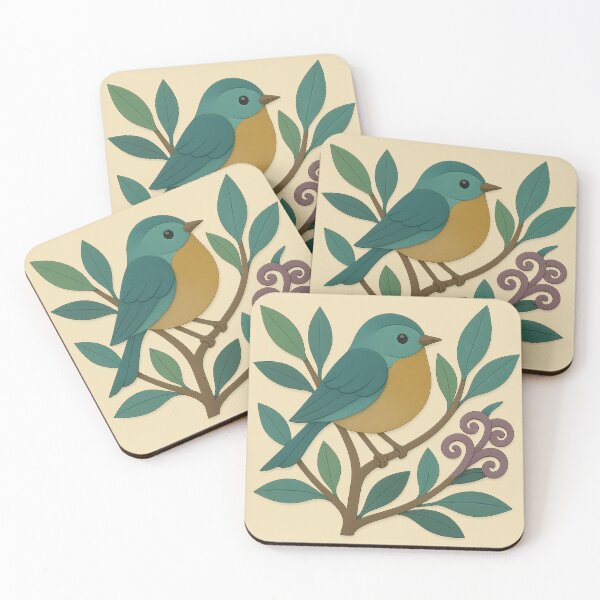 Item preview, Eucalypt Robin designed and sold by Ilona Abou-Zolof.