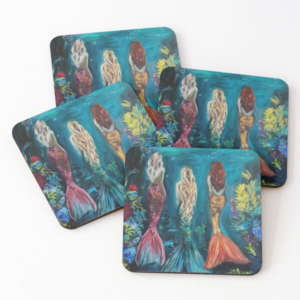 Item preview, 3 mermaid sister  designed and sold by breannarothwell.