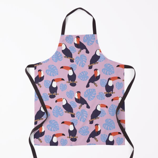 Item preview, Toucan bird tropical pattern designed and sold by Retro Street Studios.