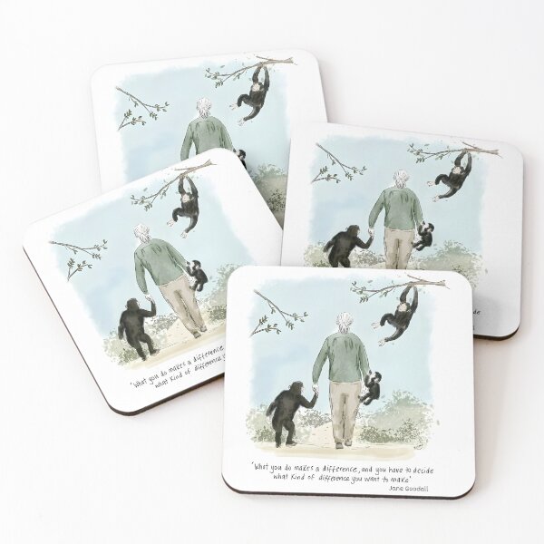 Item preview, jane goodall designed and sold by bassredbubble.