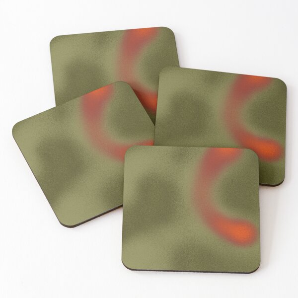 Item preview, Abstract Diffused Aura Grain Bold Moss Design designed and sold by Peach Fuss.