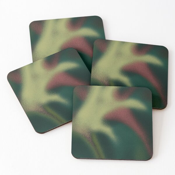 Item preview, Abstract Diffused Aura Grain Bold Night Flower Design designed and sold by Peach Fuss.