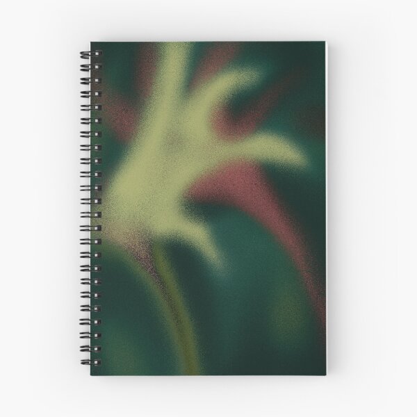 Item preview, Abstract Diffused Aura Grain Bold Night Flower Design designed and sold by Peach Fuss.