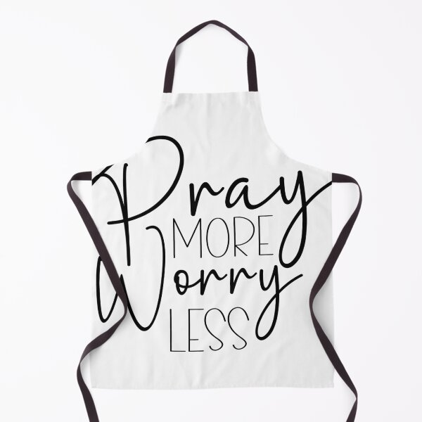 Item preview, Pray more worry less designed and sold by Holy Hands Studio.