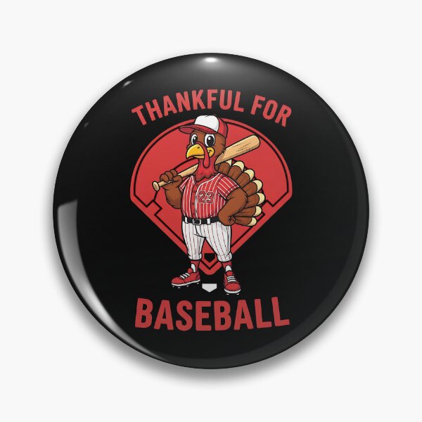 Item preview, Thankful For Baseball Turkey Thanksgiving Baseball designed and sold by facegm.