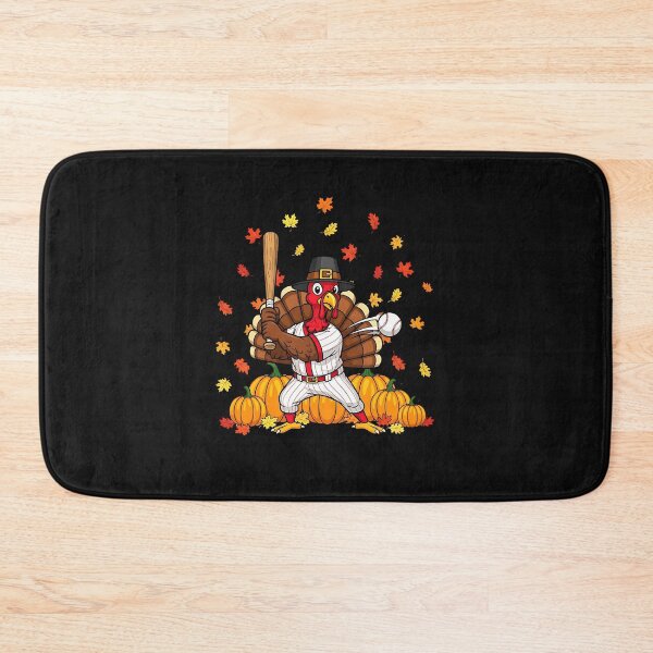 Item preview, Turkey Playing Baseball Thanksgiving Baseball Player designed and sold by facegm.
