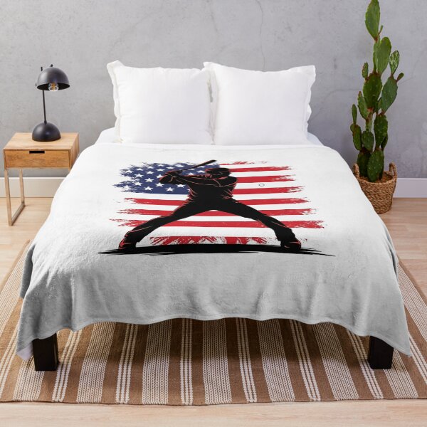 Item preview, Vintage Baseball American Flag designed and sold by facegm.