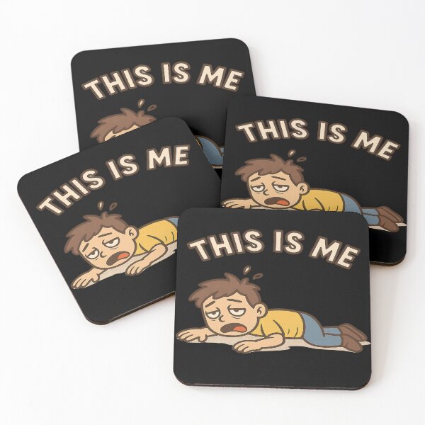 Item preview, Questo sono io – cartoon buffo stanco designed and sold by RyoSaeba90.