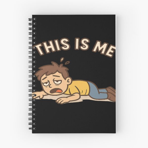 Item preview, Questo sono io – cartoon buffo stanco designed and sold by RyoSaeba90.