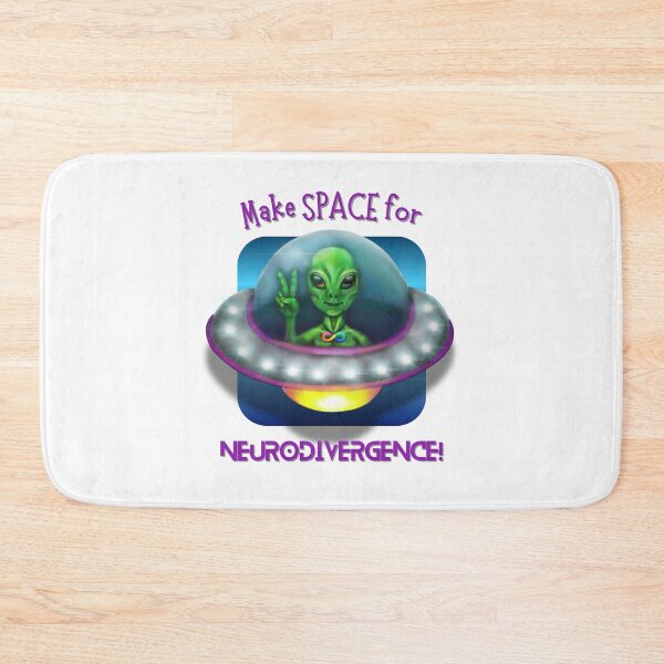 Item preview, Make SPACE for Neurodivergence! designed and sold by EllaCrowellArt.