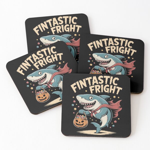 Item preview, Fintastic Fright Halloween Shark designed and sold by Peycer.