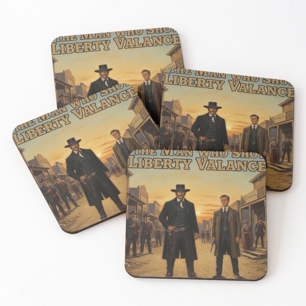 Item preview, The Man Who Shot Liberty Valance – A Reimagined Western Classic designed and sold by Art's Diner.
