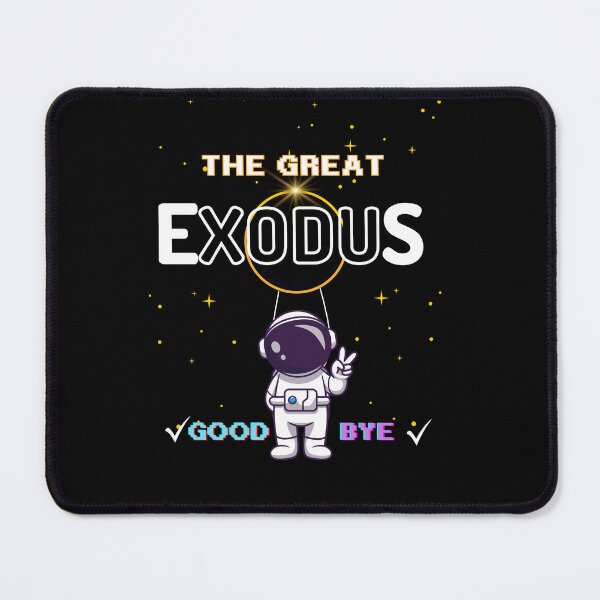 Item preview, The Great Exodus – Goodbye America designed and sold by InPrintedWord.