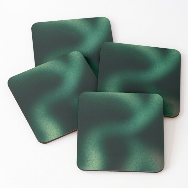 Item preview, Abstract Diffused Aura Grain Green Vine Design designed and sold by Peach Fuss.