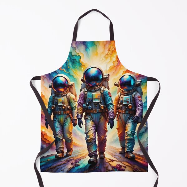 Item preview, Cosmic Explorers - Futuristic Space Art designed and sold by Mama's Storeroom.