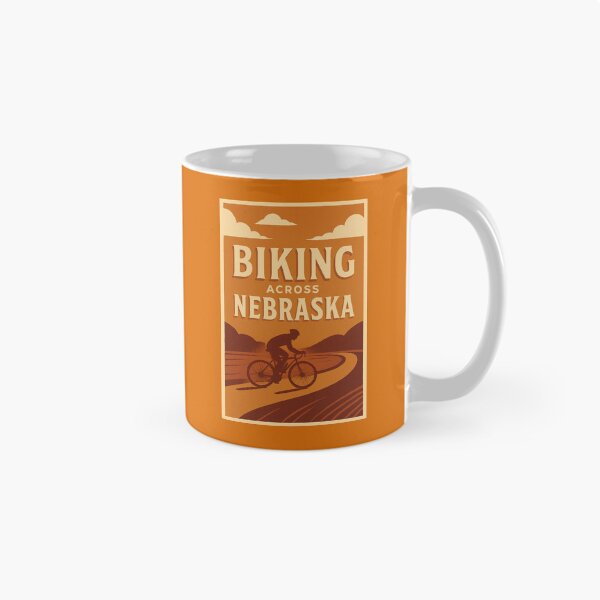 Item preview, Bike Across Nebraska  designed and sold by Broken Antler Designs .