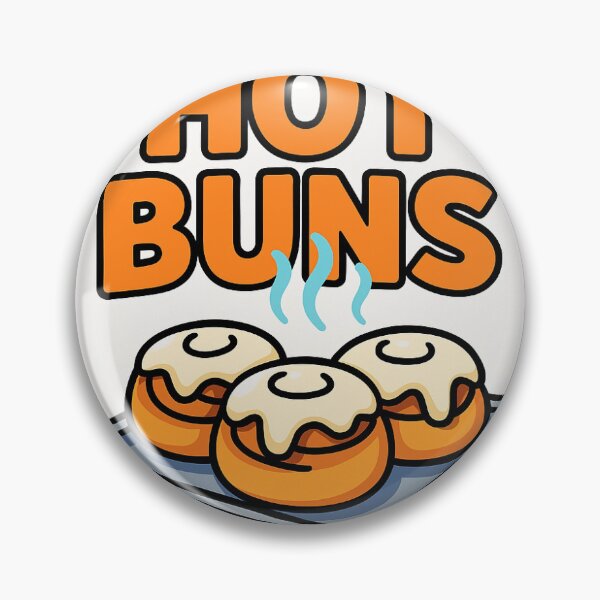 Item preview, Hot Buns | Funny Bakery & Chef Cartoon Shirt designed and sold by Puraculinaris.