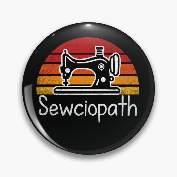 Item preview, Retro Vintage Sewing Sewciopath designed and sold by NQArtist.