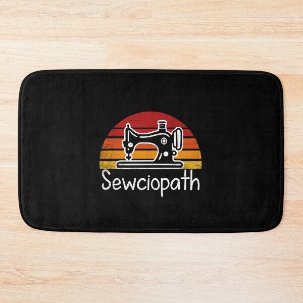 Item preview, Retro Vintage Sewing Sewciopath designed and sold by NQArtist.