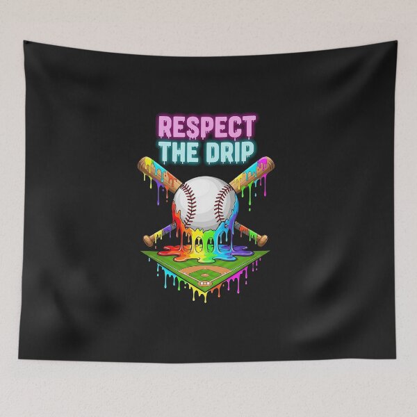 Item preview, Baseball Drip Boys Ice Cream Respect The Drip Game Day Sport  designed and sold by diyoor.