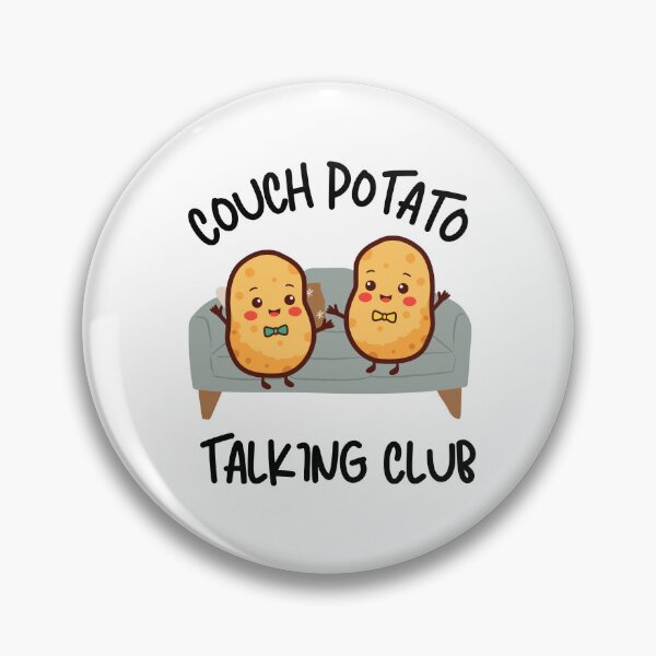 Item preview, Funny Potatoes on Couch Artwork designed and sold by AkaalPrints.