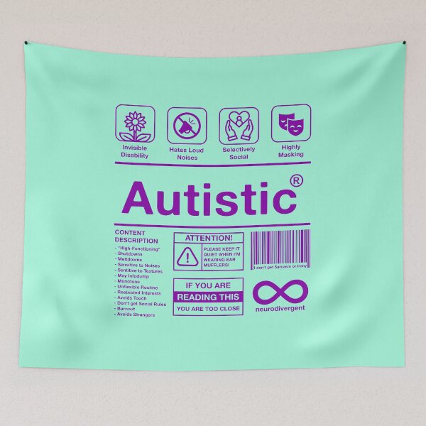 Item preview, Autistic™ designed and sold by PhayPuffs.