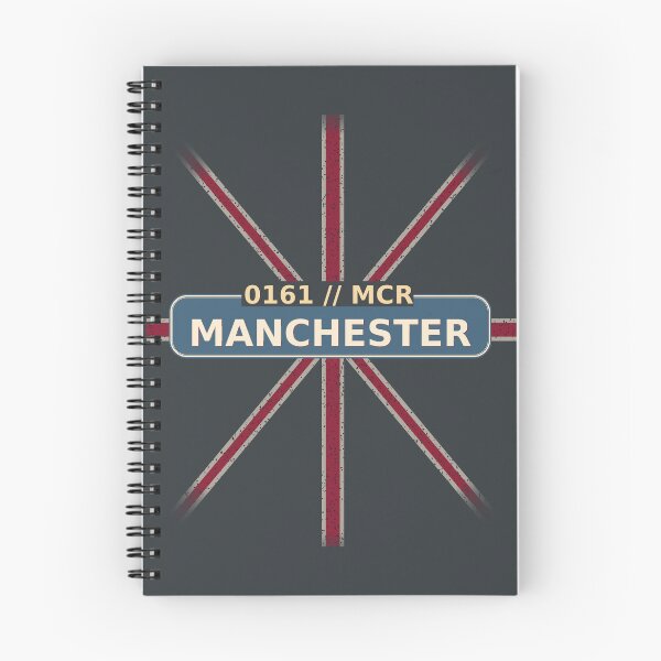 Item preview, 0161 // MCR — Manchester Enamel Badge Tee designed and sold by Sanctum Icons.