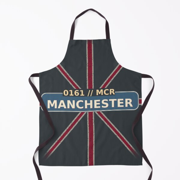 Item preview, 0161 // MCR — Manchester Enamel Badge Tee designed and sold by Sanctum Icons.