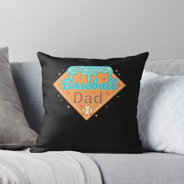 Item preview, Baseball Drip Dad Ice Cream Home Plate Baseball Fathers Day designed and sold by diyoor.