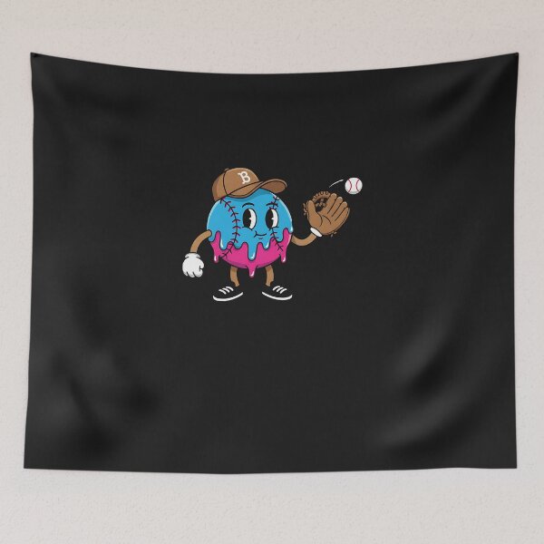 Item preview, Baseball Drip for Boys Ice Cream Drip Baseball designed and sold by diyoor.