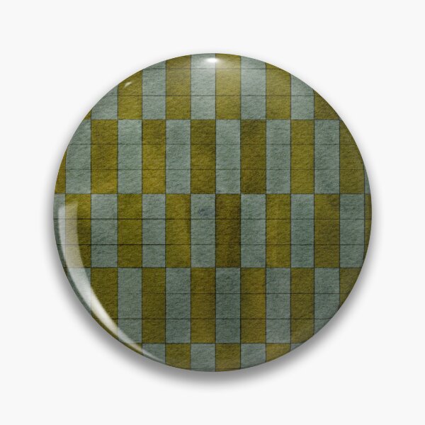 Item preview, Watercolor Square Pattern textile Design Ocean Green designed and sold by Peach Fuss.