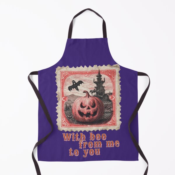 Item preview, nostalgic Halloween stamp designed and sold by Mauswohn.