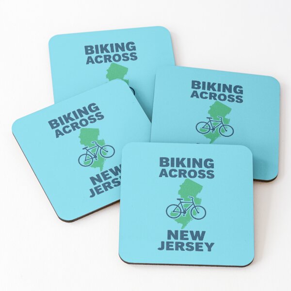 Item preview, Bike across New Jersey  designed and sold by Broken Antler Designs .