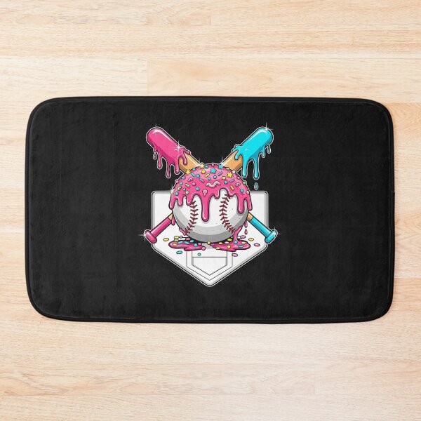Item preview, Baseball Drip Ice Cream Drip Boys Youth Kids Baseball Lovers Raglan Baseball Tee designed and sold by diyoor.