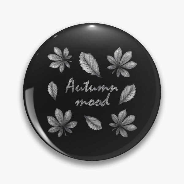 Item preview, Inscription "Autumn mood" with leaves designed and sold by Cherevan.