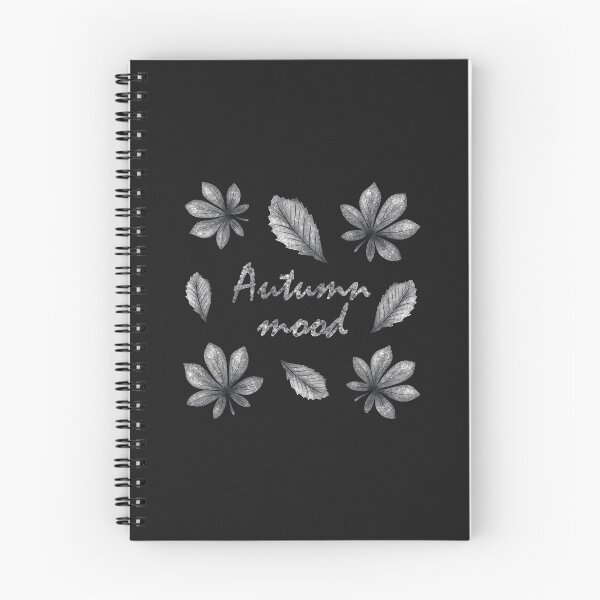 Item preview, Inscription "Autumn mood" with leaves designed and sold by Cherevan.
