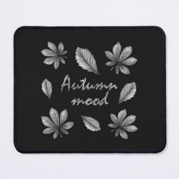 Item preview, Inscription "Autumn mood" with leaves designed and sold by Cherevan.
