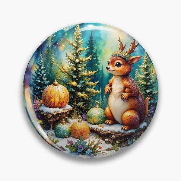 Item preview, Rabbit in Autumn Snowglobe – Whimsical Forest Scene designed and sold by Mama's Storeroom.