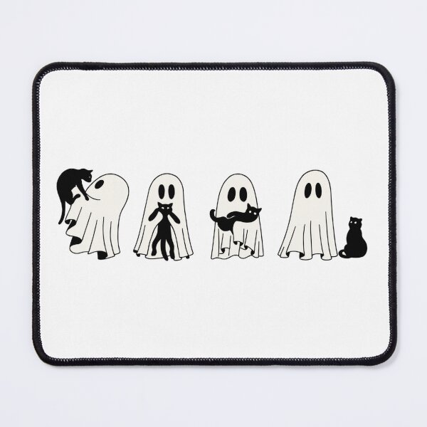 Item preview, Halloween Black Cat & Ghost designed and sold by SnorkleSupply.