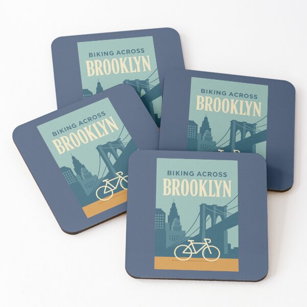 Item preview, Bike across Brooklyn designed and sold by Broken Antler Designs .
