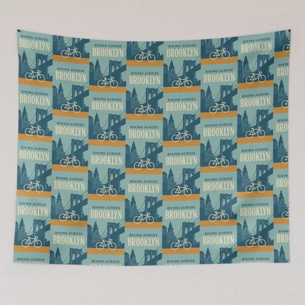 Item preview, Bike across Brooklyn designed and sold by Broken Antler Designs .